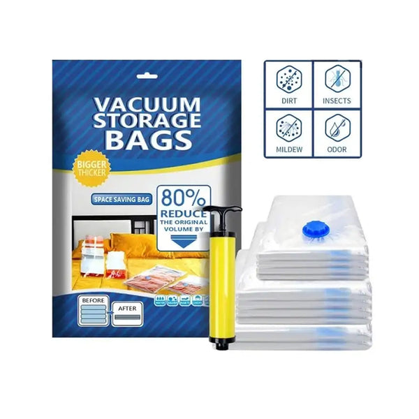 5 PCS Multisize Vacuum bag Compress bags Set