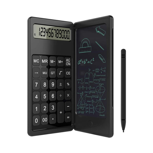 Calculator Writing board combines a calculator with LCD writing board 6 Inches