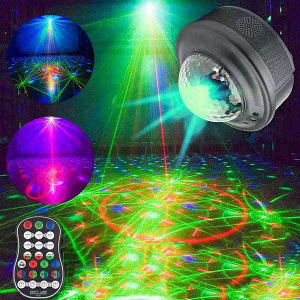 YSH 90 Patterns Magic Ball Laser Light LED Disco Party Lights