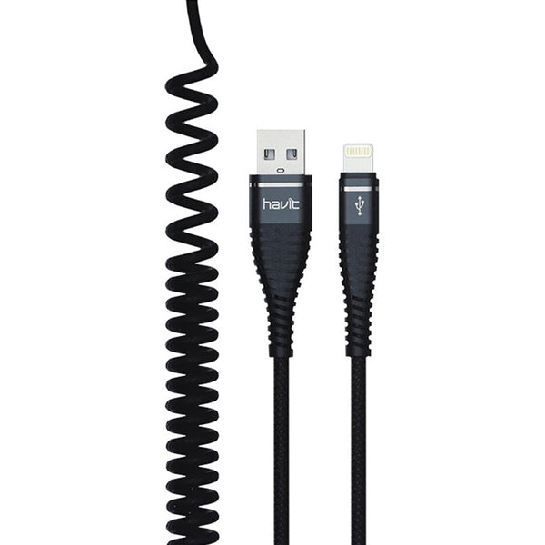 HAVIT H684 USB to Lightning Spring Cable