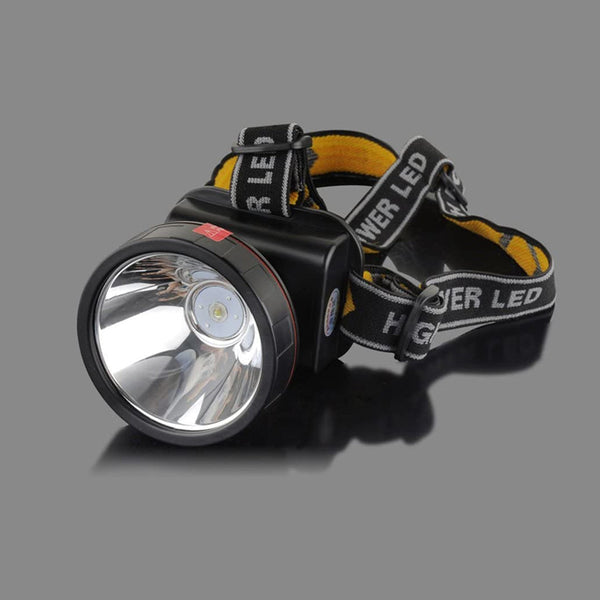 30000 Lumens Headband LED Yellow Light Rechargeable Headlight Headlamp