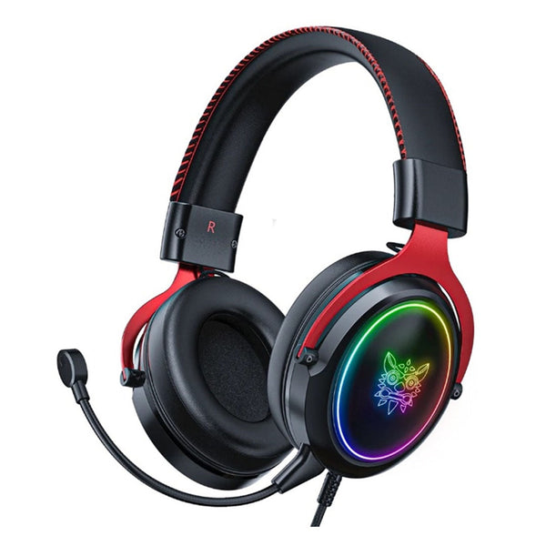 ONIKUMA X10 RGB Gaming Headset with Detachable Microphone