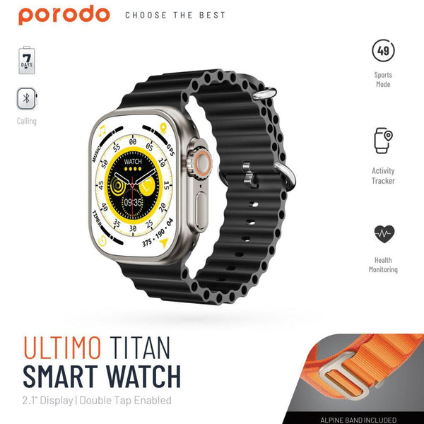 Porodo Ultimo Titan Smart Watch