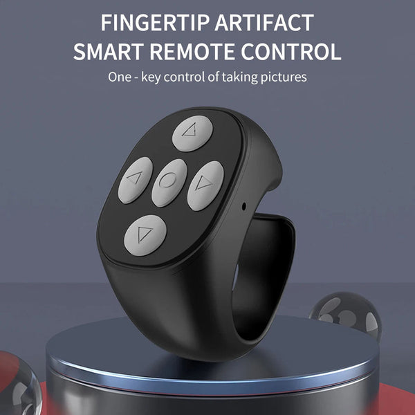 Wireless Bluetooth Control Ring for Phone Watching Video and Browsing the Internet Remotely