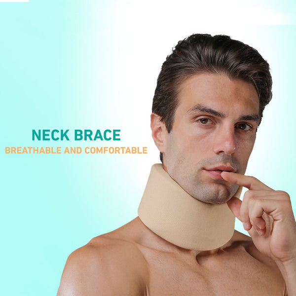 High-Quality density sponge Cervical Collar Neck Support Brace Pain Relief belt travel pillow