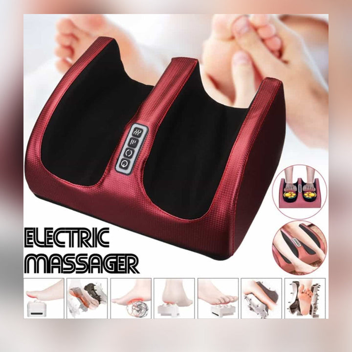 Electric Foot Massager 3 Massage Levels to Relieve Leg Pain and Promote Blood Circulation