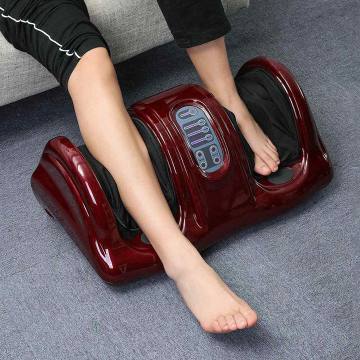 Foot Massager Machine Deep Kneading Massager Electric Kneading Roller Vibrator