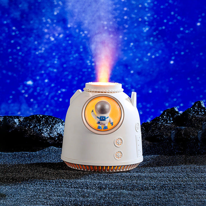 260ml USB Ultrasonic Space Capsule Humidifier With Night Light 