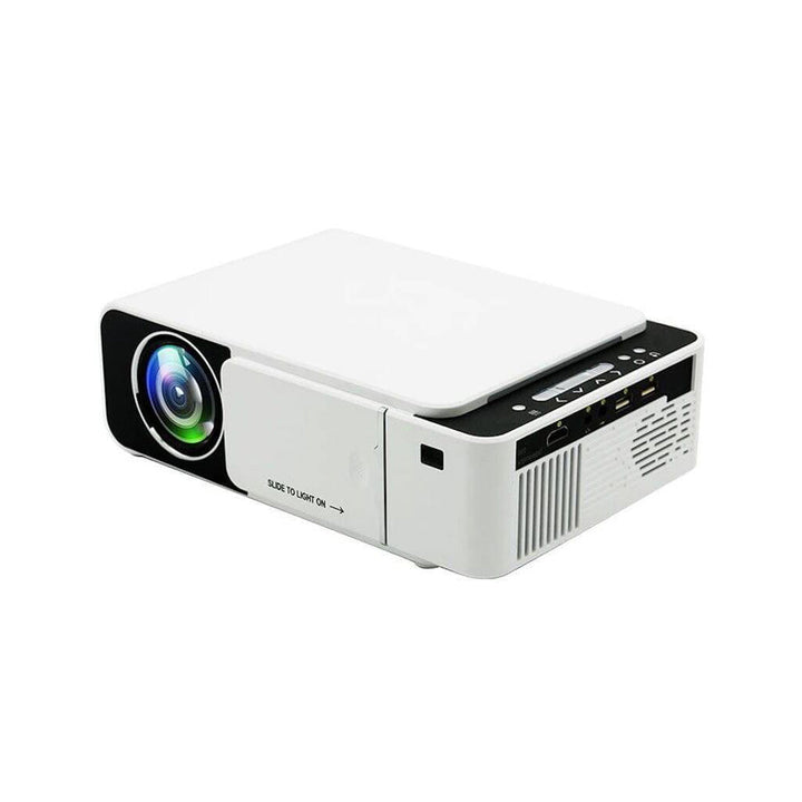 Borrego T5 Wi-Fi 1080P Projector and Speakers with 5 Connection Ports