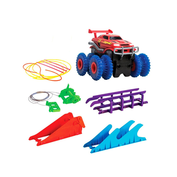 New Trix Truxs Easy-to-Use 4-Wheel Car with 17' Moving Tracks