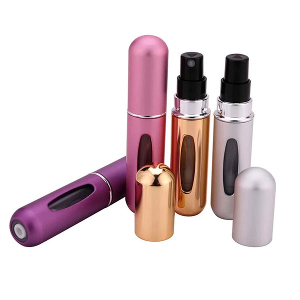 5ml Refillable Mini Perfume Spray Bottle Aluminum Spray Atomizer