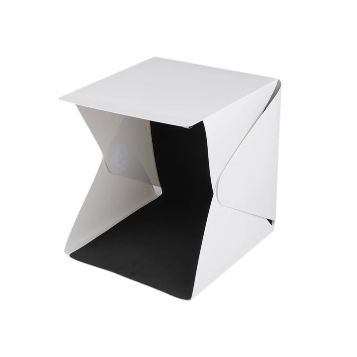 Portable Mini Photo Studio Box 30x30 Photography Backdrop built-in Light Photo Box