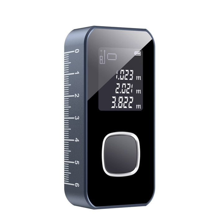 Powerology Laser Distance Measurer Up to 60M with a Rechargeable Digital Display