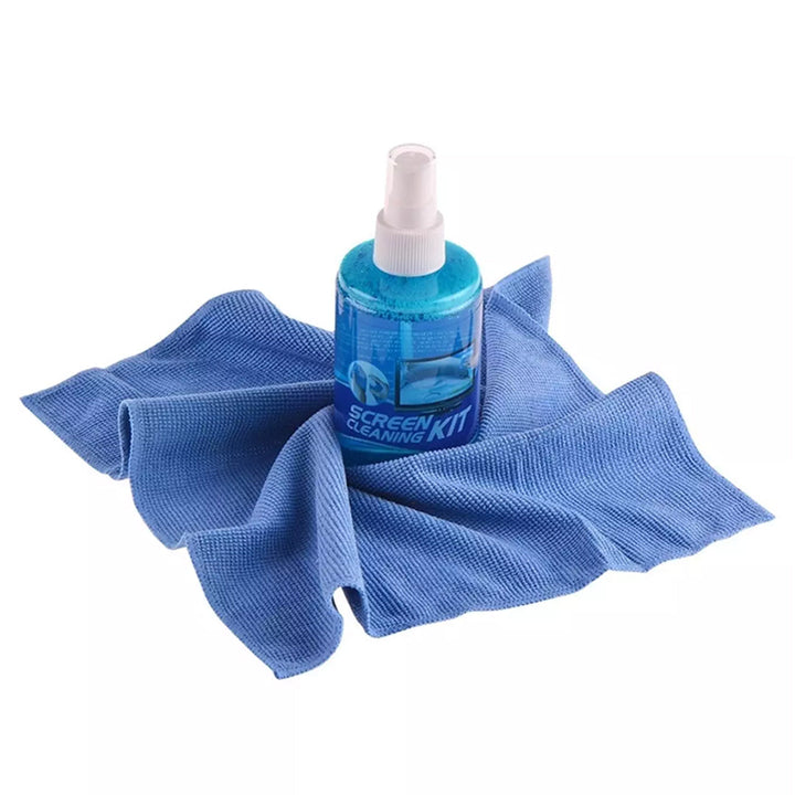 200ml Screen Cleaning Kit with Microfiber Cloth for Safe, Non-Scratch Cleaning