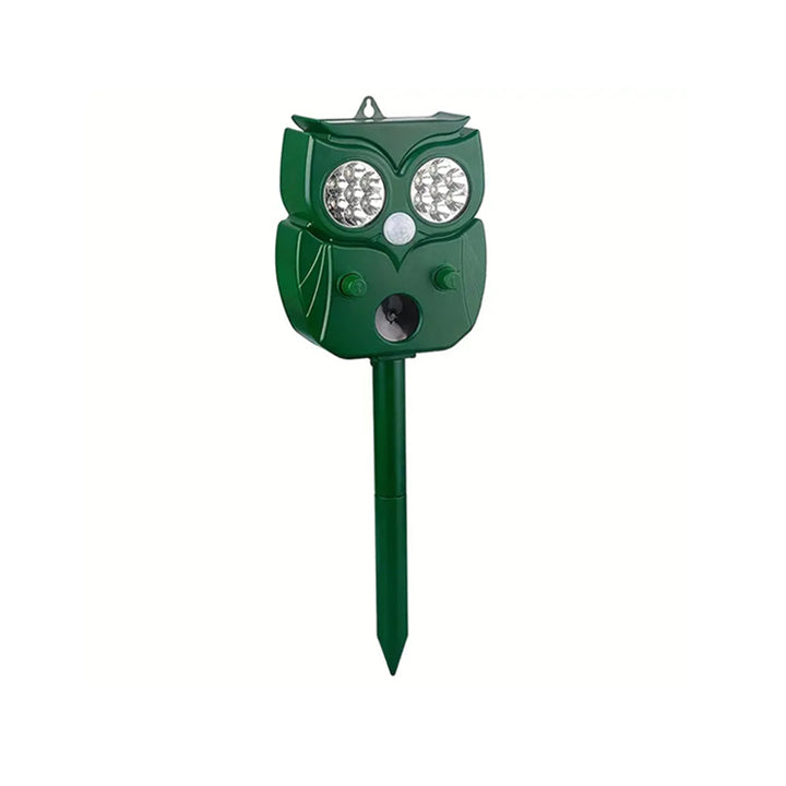 Solar Powered Waterproof Ultrasonic Rats & Animals Repellent with Motion Sensor and Flashing Light