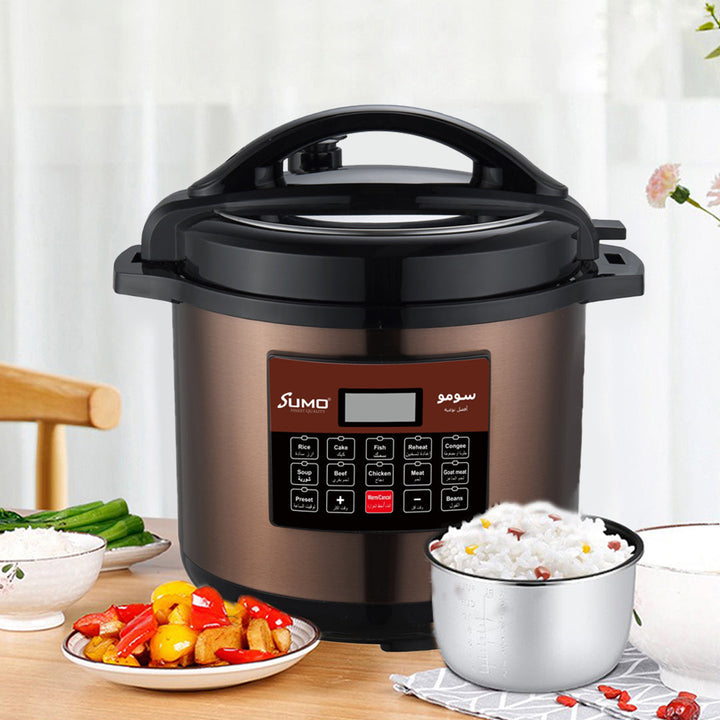 Sumo Electric Multi Function Pressure Cooker (6 - 8 - 10 - 12 - 17) liters