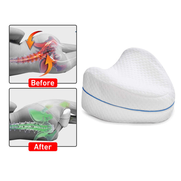 Foot and Knee Support Pillow to Relieve Orthopedic Pain and Improve Sleeping Position