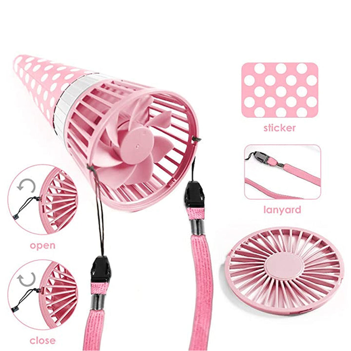 Gelato Portable Ice Cream Mini Fan