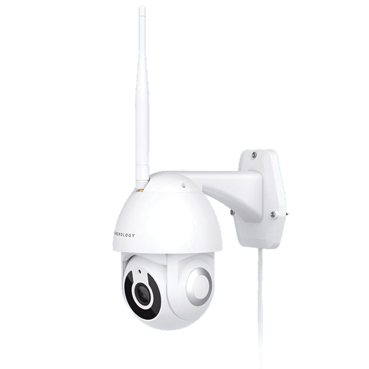 Powerology WiFi Smart Outdoor Camera 360 Horizontal and Vertical Movement