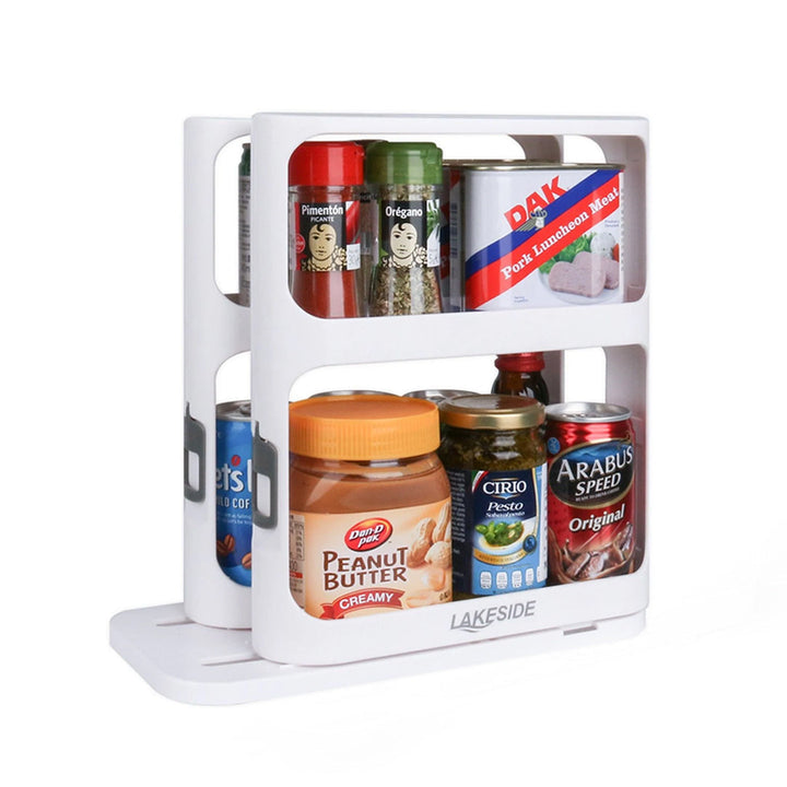 Modular Rotating Spice Rack Organizer