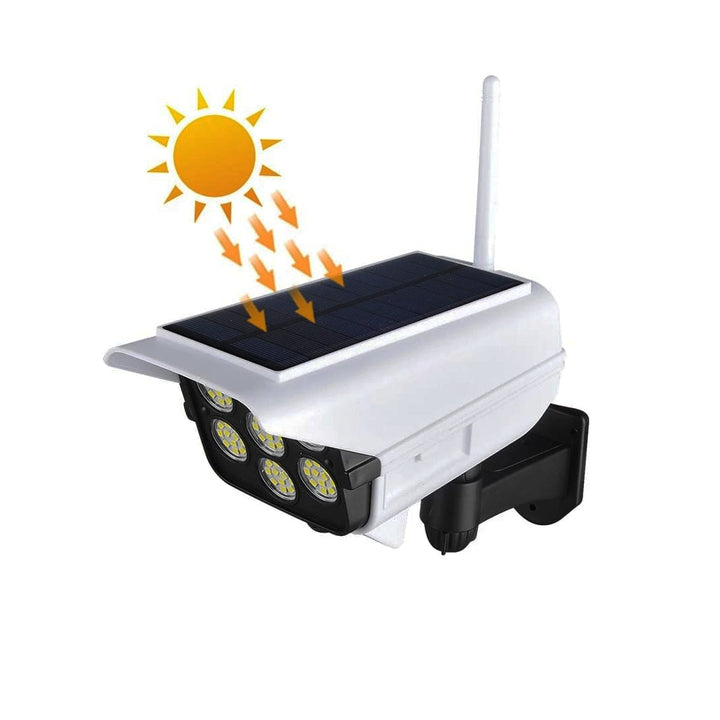 SOLAR MONITORING LAMP Waterproof Solar LED Lamp with Motion Sensor