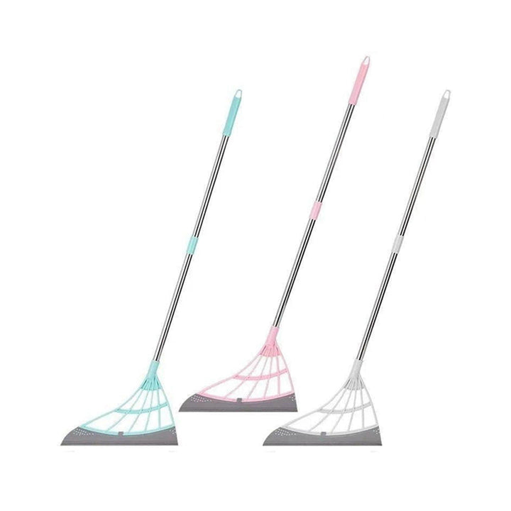 Multifunctional Magic Broom to Clean Floor Surface and Remove Dirt and Hair Household Silicone Mop