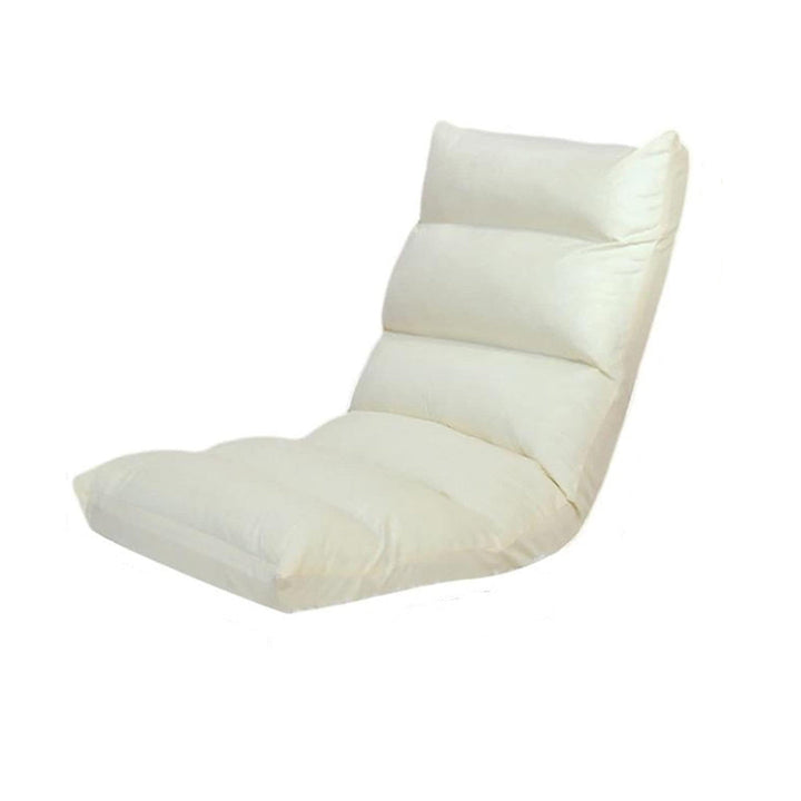 Soft Padded Floor Seat with Back Support Foldable and Adjustable