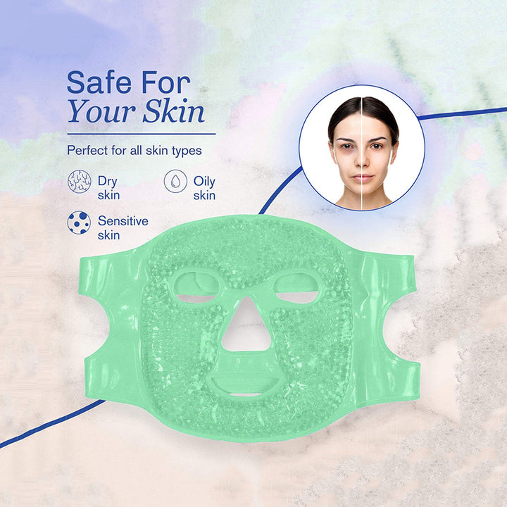 Reusable Face Mask For Skin Care and to Get Rid of Puffy Eyes and Migraine Relief