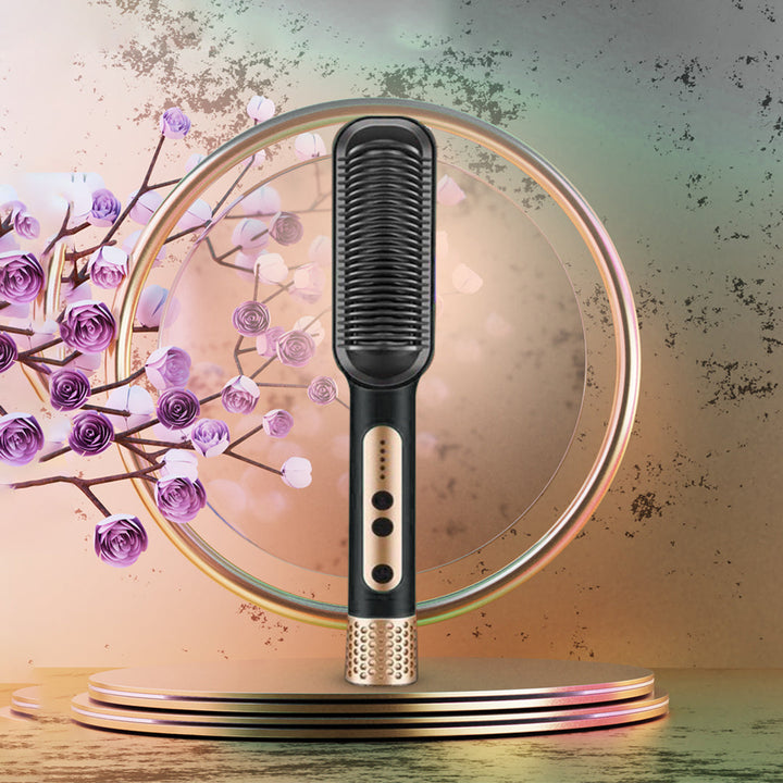 Sokany hair straightening brush heats up in less than 30 seconds