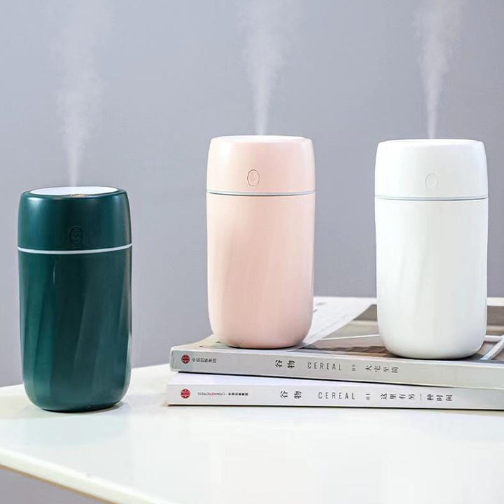 Night light humidifier with fine mist 300ml USB humidifier