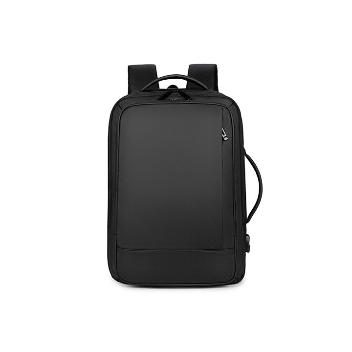 Porodo Lifestyle Water-Proof PU Backpack With USB-A Charging Port Multifunctional Large Capacity Backpack