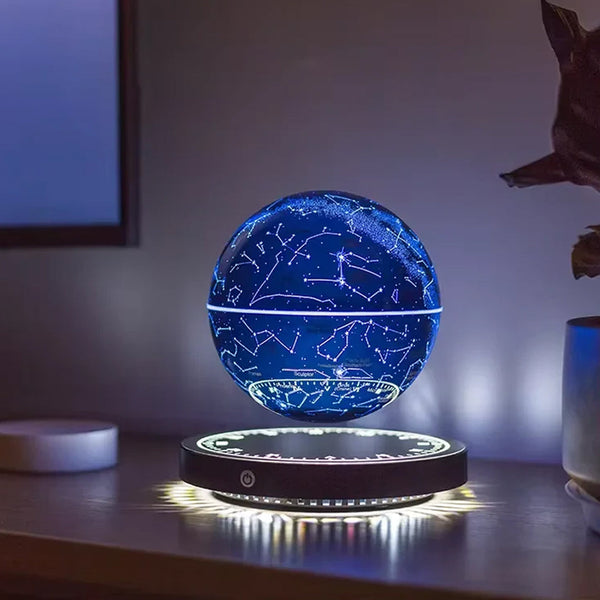 Maglev Star Chart Globe Light Lamp with Magnetic Base