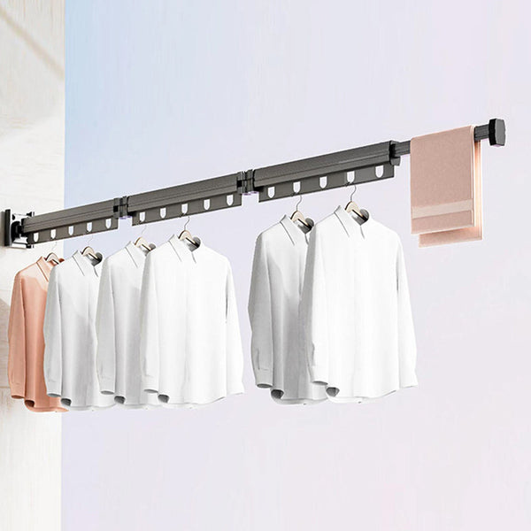 Retractable and Foldable Clothes Hanger up to 126 cm