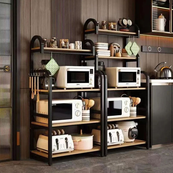 Stylish and modern design multi-layer kitchen storage rack