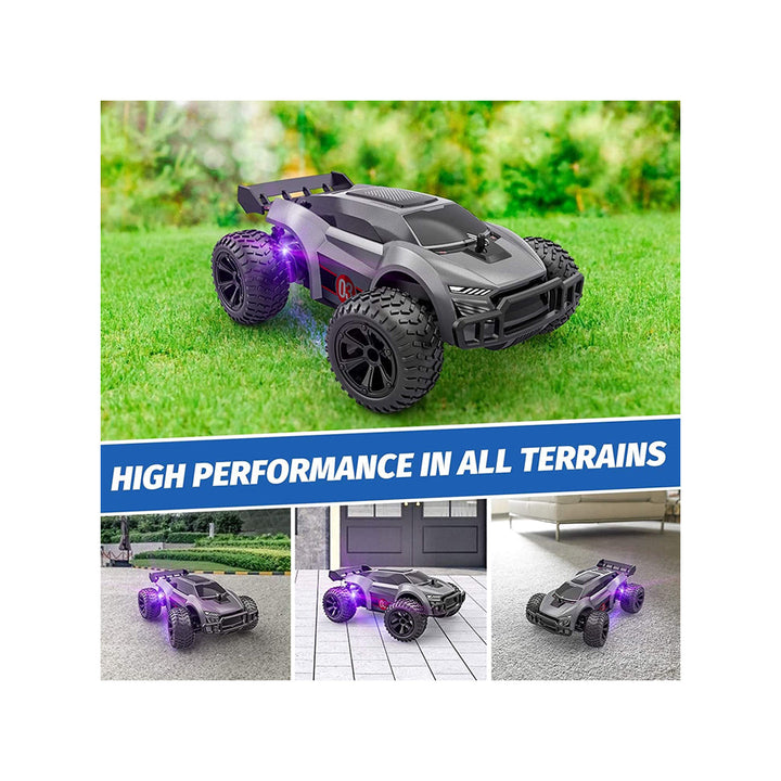 2.4 GHZ Remote Control High-Speed Rc Racing Car with Colorful Led Lights