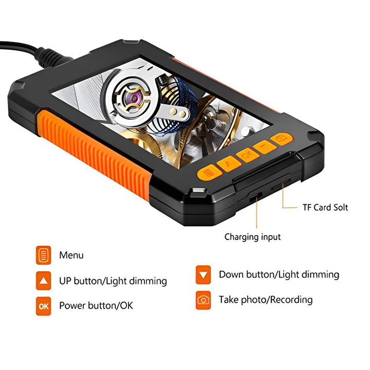 Endoscope Camera 1080P HD 4.3inch LCD Screen Endoscope