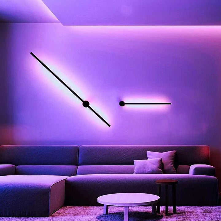 Modern Led Wall Lamp Remote RGB Control Wall Lamp