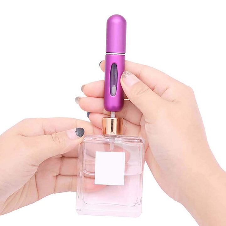 5ml Refillable Mini Perfume Spray Bottle Aluminum Spray Atomizer