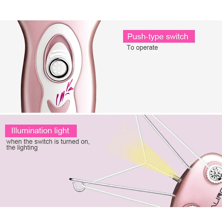 DALING DL-6010 Rechargeable Painless Epilator For Smooth Skin