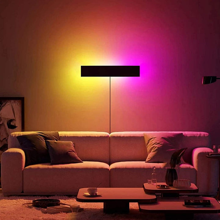 Modern RGB LED Wall lamp Decoration Colorful Bedroom Bedside Wall lights with Remote Control