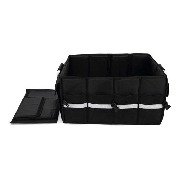 Durable Waterproof Foldable adjustable Car Storage Organizer with with removable lid