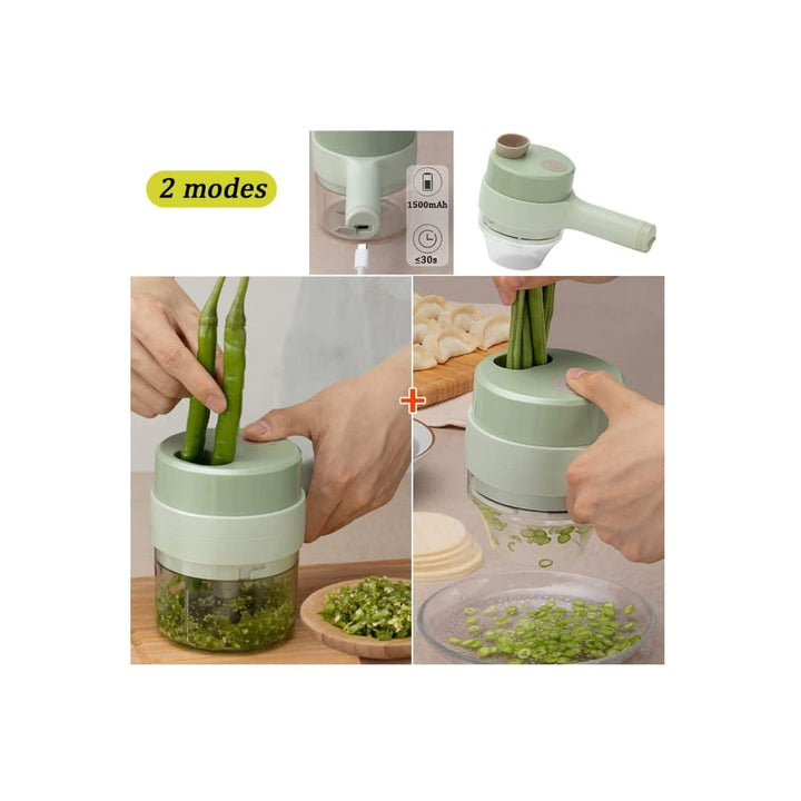 4 in 1 Mini Food Processor Electric Food Chopper