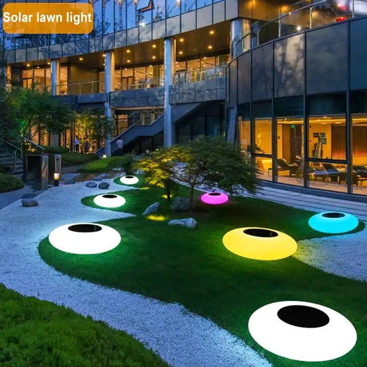 Multi-Color Inflatable Floating Outdoor RGB LED Solar Lamp Waterproof