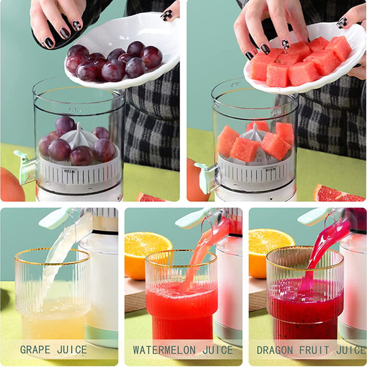 Hands-free Rechargeable Portable 45W Electric Citrus Juicer