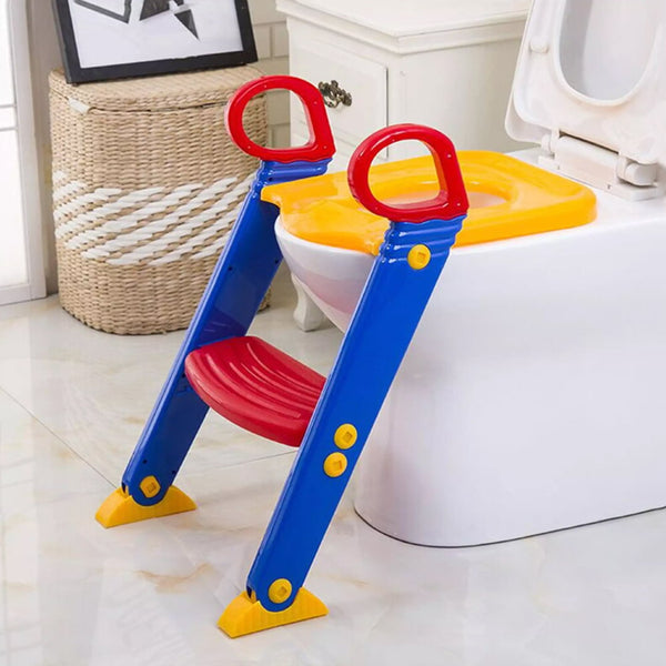 Potty Toilet Seat with Step Stool Ladder, (3 in 1) Trainer for Kids