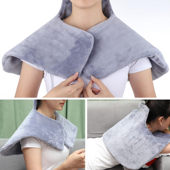 Ultra Soft Electric Heating Pad for Back, Neck, and Shoulder