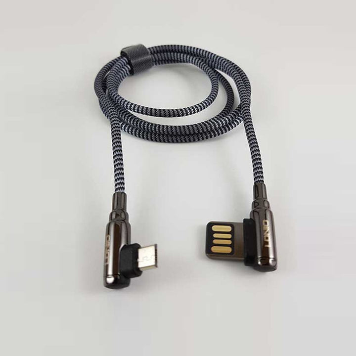 LDNIO LS421 GAMING 90°ANGLE ELBOW DATA CABLE (1m) 