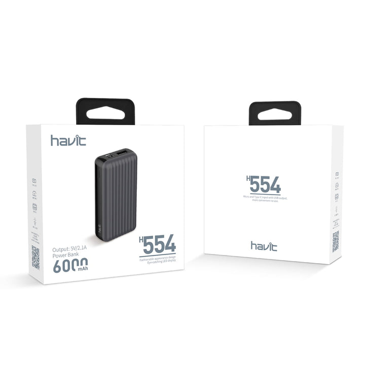 Havit H554 6000mAh Power Bank 