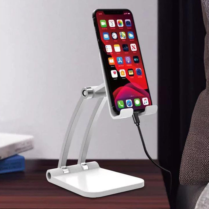 Universal Aluminum Non-slip Adjustable Mobile and Tablet Stand 