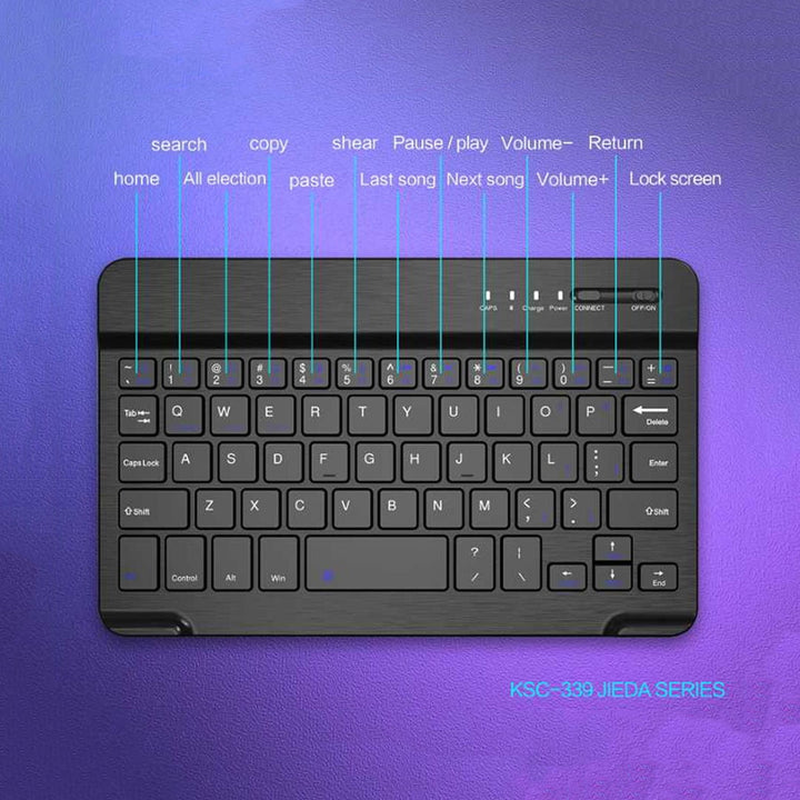 KAKU JIEDA Series Bluetooth wireless keyboard for Windows / Mac / Android / iOS